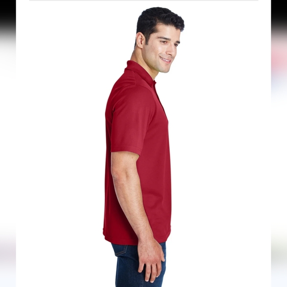 Toyota Logo Red Men's Polo Shirt Size Medium - Picture 2 of 13